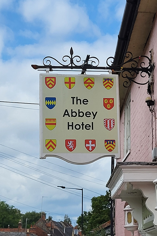 The Abbey Hotel, accommodation in Bury St Edmunds, Suffolk